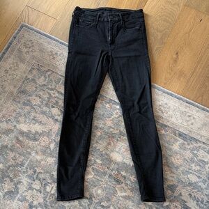 Mother Looker Black Women's Jeans